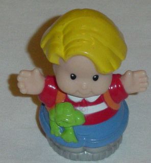 Fisher Price Little People Discovery City Eddie Eddy Boy Silver