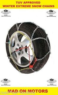 16mm SNOW ICE CHAINS TUV APPROVED WINTER SNOW 4X4 TYRES 215/80 R15