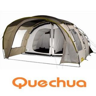 New Large Quechua T6.2, 4 x Man/ Person Camping Family Tent