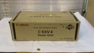New Canon Genuine C EXV4 Black Toner Unit IR 85 105 8500 9070 6748A002