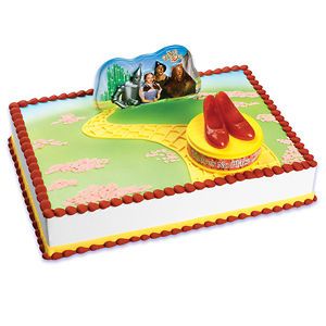 WIZARD OF OZ Rubby Slipper Cake Kit birthday party supplies