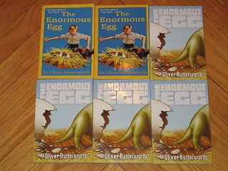 Lot 6 THE ENORMOUS EGG Oliver Butterworth guided reading