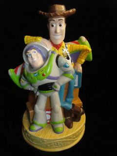 TOY STORY WOODY & BUZ LIGHTYEAR DOLLS COIN MONEY PIGGY BANK GIFT