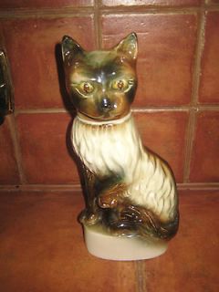 Cat Liquor Decanter James Beam C. Miller Vintage 1967 (?)