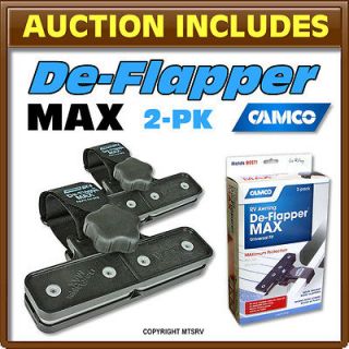 CAMCO RV Awning De Flapper 42251 NEW MAX 2 Pk   Large Deflapper Camper