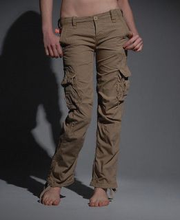 New Womens Superdry Core Cargo Lite Pant Trouers HD