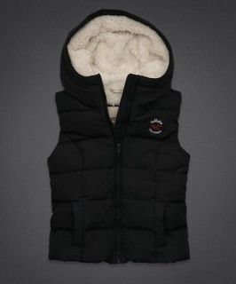 NWT 2012 Hollister by Abercrombie Fitch Women Pearl Street Vest S/M
