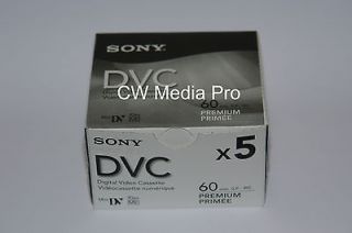 Sony MiniDV Mini DV Video Tape for Canon ZR800 ZR830 ZR85 ZR850 ZR90