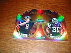 2000 Topps Gold Label Holiday Match Ups Fall Cade McNown/Chrebet #5