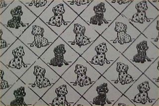 Vintage Quilt Pattern Mail Order Puppy Dog Calico PUP Applique 1930s