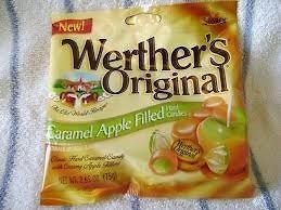 Werthers Original Caramel Apple Filled Hard Candies by Storck 2.65 oz