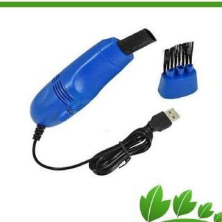 NEW USB Vacuum Keyboard Cleaner+brush for PC Laptop Computer/air fans