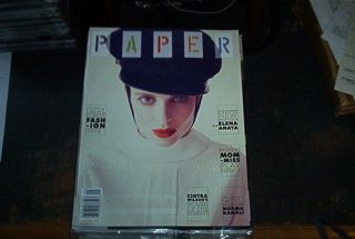 PAPER Magazine September 2011 ELENA ANAYA Fashion New