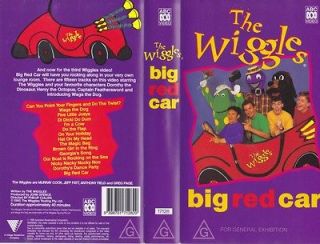 Newly listed THE WIGGLES BIG RED CAR VHS VIDEO PAL~ A RARE FIND