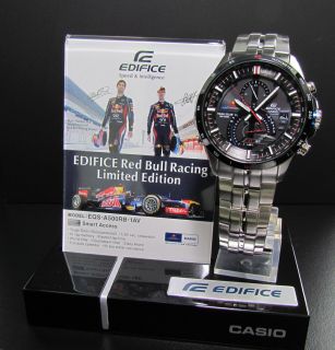 Casio EQS A500RB F1 Red Bull Racing Limited Edition Solar Watch GP 500