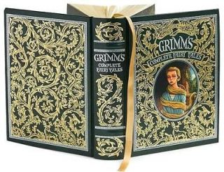 New Grimms Complete Fairy Tales Leatherbound Classics Brothers Book