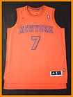 NY Knicks Carmelo Anthony #7 Big Color Swingman Orange Jersey sz S 2XL