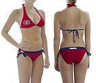 Montreal Canadiens Contrast Waist Bikini *Officially Licensed*