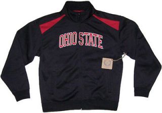 Campus Drive Exclusively Collegiate Ohio State Zip Up Jacket Black NWT