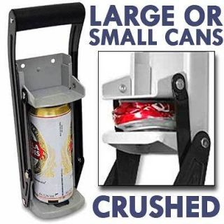 LARGER BEER CAN CRUSHER 16 OZ 500ML CAN CRUSHING RECYCLING TOOL