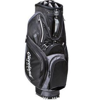 New Cleveland Mens Lightweight Golf Cart Bag Black