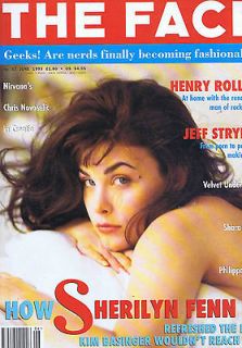 SHERILYN FENN / HENRY ROLLINS / JEFF STRYKER The Face magazine no. 57