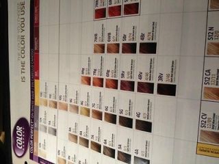 color chart in Hair Care & Salon
