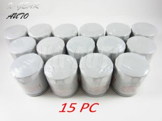 15PC OEM Quality Nissan Oil Filter 15208 65F0C with Crush Washer (Fits