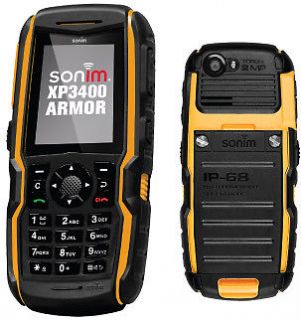 NEW IN BOX SONIM XP3400 ARMOR BLACK YELLOW CDMA CELLULAR SOUTH PHONE