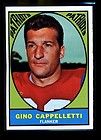 1969 Topps 172 Gino Cappelletti Patriots PSA 8 NM MT NQ Nice