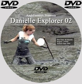 Danielle Explorer 02 DVD ArchEnemys Sinking In Mud Flats In Skirt High