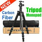 FREESHIP Carbon Fiber Camera Tripod Monopod Ball Head   DSLR SLR Video