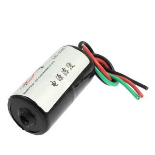 Red Input Green Output Power Noise Filter in Car Radio