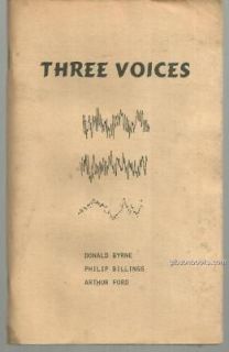Three Voices Lebanon County Workshop Poetry 1976