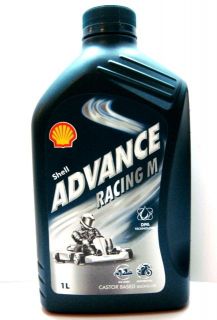Shell Advance Racing M 1 Litre Castor Based Oil Your Best Go Kart