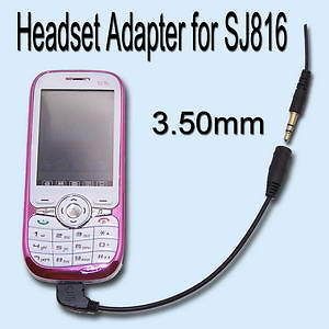 Headset Adapter for Cell Phone SJ816, S330, S300, A2658