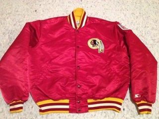 Vintage Washington Redskins Starter Proline NFL Satin Jacket Mens