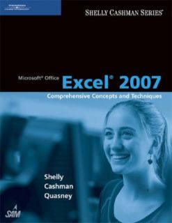 Microsoft Office Excel 2007 Comprehensive Concepts and