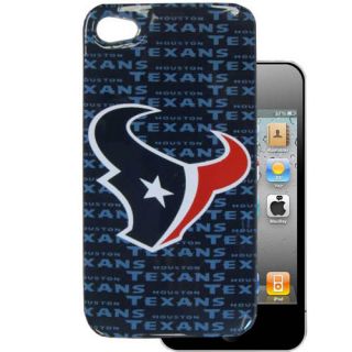HOUSTON TEXANS NFL CELL PHONE FACEPLATE FOR IPHONE 4 & 4S SNAP ON