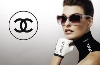 Genuine Coco CHANEL Sunglasses AUTHENTIC 5220 Ch5220 Silver CC