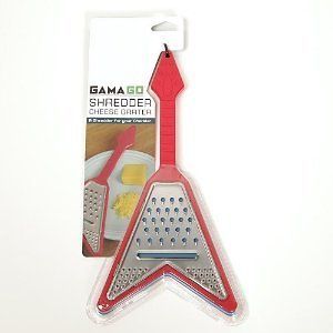Gama Go Red Electric Guitar Cheese Grater Shredder  100% Food