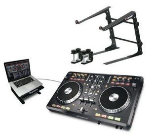 Pro DJ USB/MIDI Software Controller + ODYSSEY Laptop DJ LSTAND