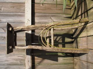 Handmade willow plant stand
