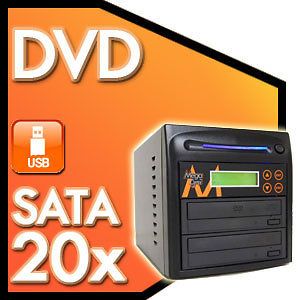 LG/Pioneer Burner 20X CD DVD Duplicator+USB Multi Media Copier