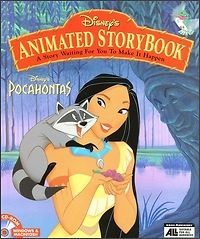 Pocahontas Animated StoryBook PC CD kids Native American Indians game