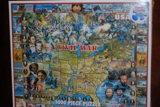 Jigsaw Puzzles The Civil War.1000 pcs.