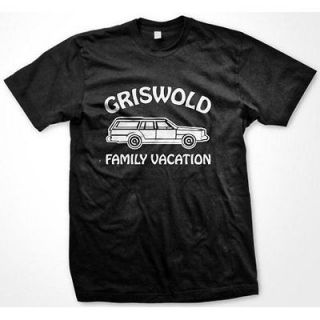Family Vacation Station Wagon Chevy Chase Lampoon Funny Mens T Shirt