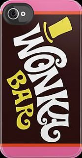 Willy wonka bar charlie & the chocolate factory CHOCLATE iPHONE 4