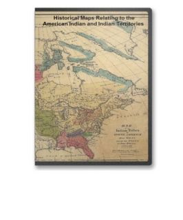 76 Rare Maps of American Indian Territories CD   B29