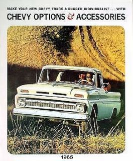 Chevrolet Truck Accessory Catalog Set Pickup Panel Suburban Van Chevy